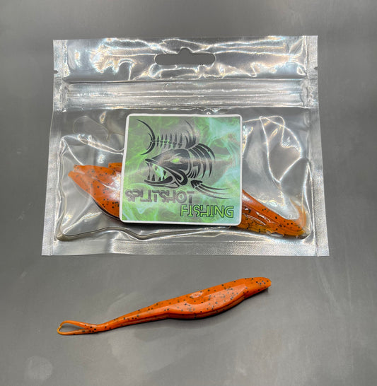 4in pumpkin seed jerk bait medium bag