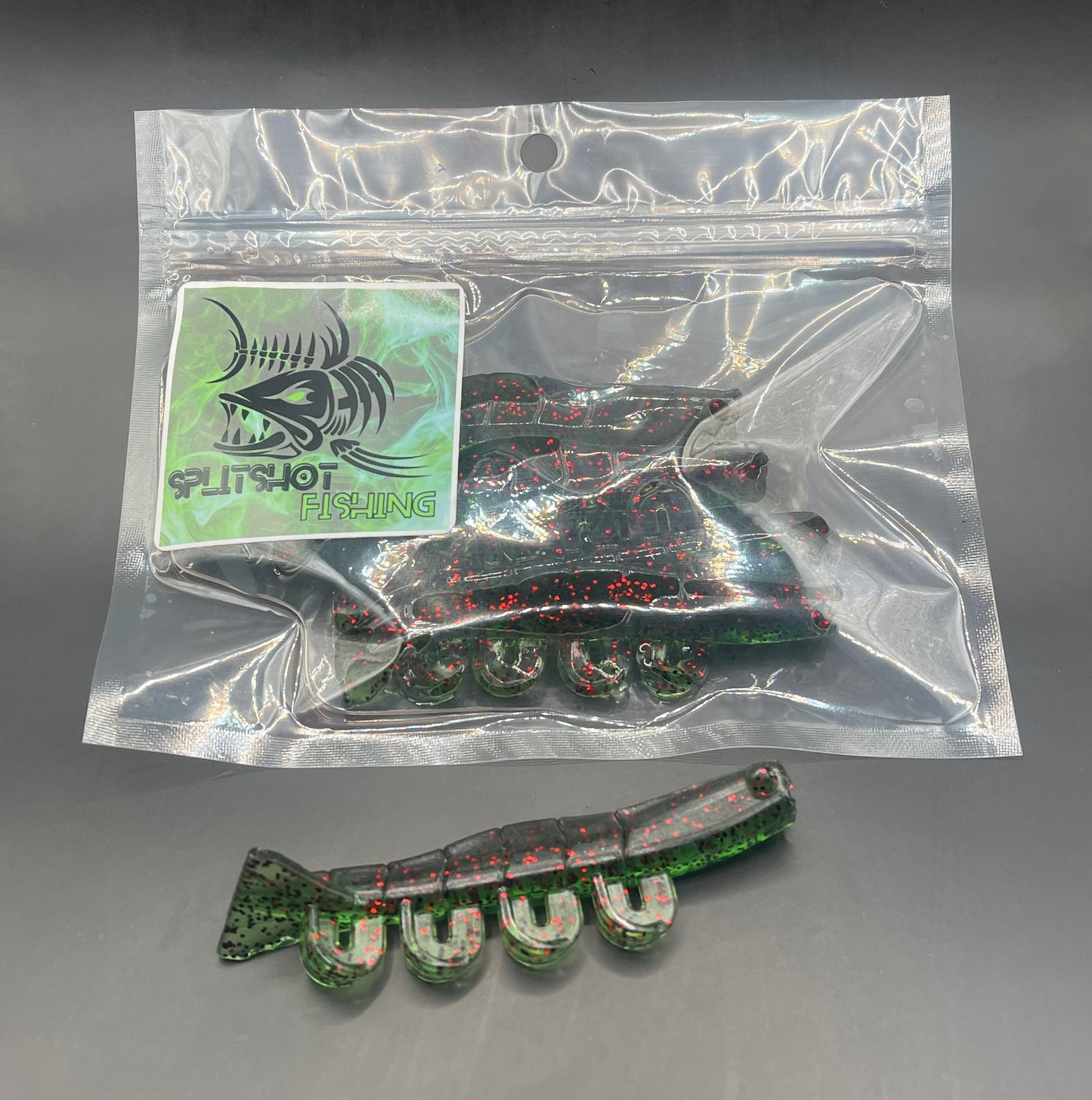 3.8in watermelon prawn large bag